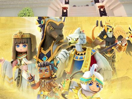 和风、繁花的龙宝们，明天沙漠冲冲冲 #龙与家园 #沙漠更新 #虚饰之神