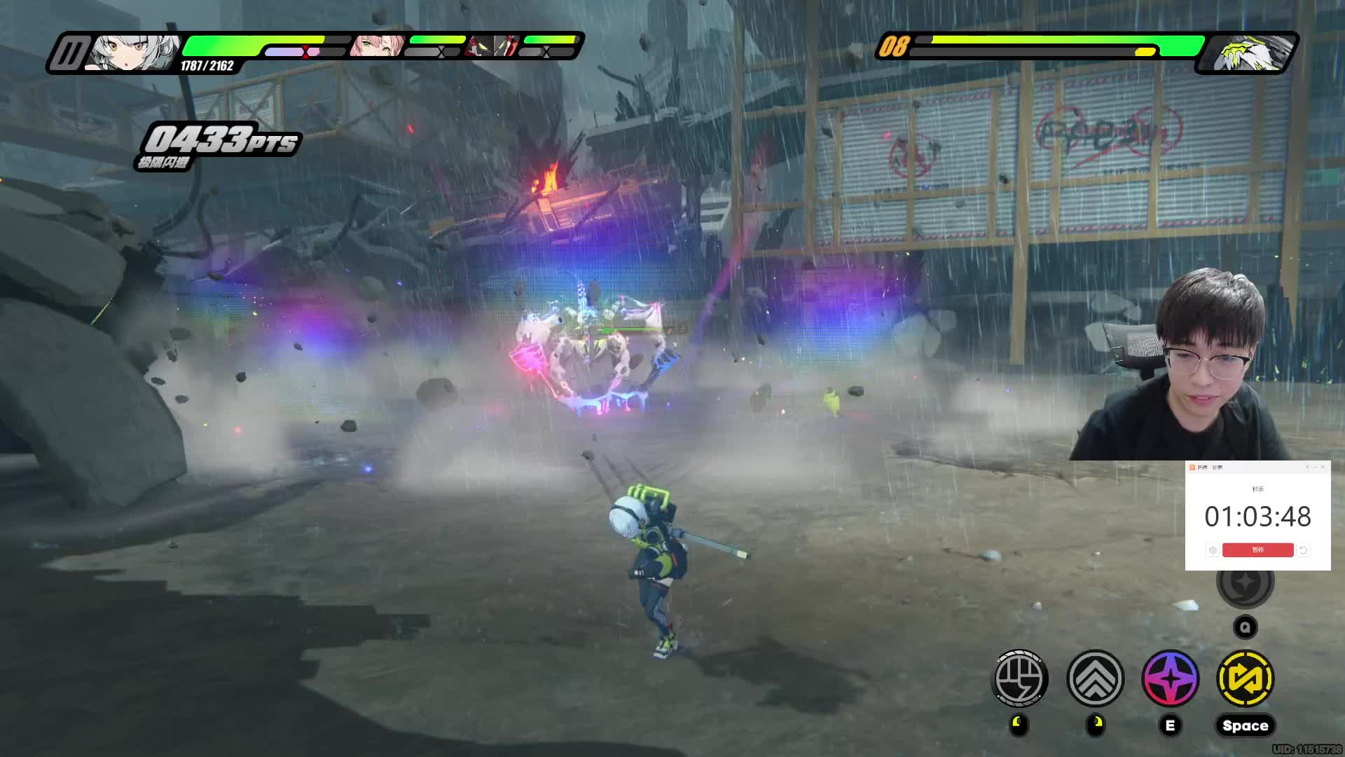 绝区零 死路屠夫无伤视频  7.7比赛