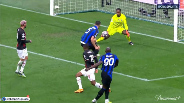 欧冠半决赛全场集锦-·卢卡库助攻， 打进制胜进球·  ，总比分3-0· 决赛将对阵皇马和曼城的胜者 