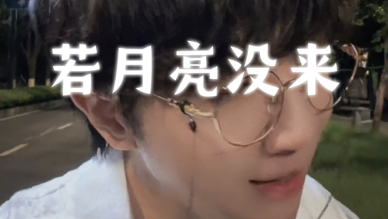 若是月亮还没来 路灯也可照窗台