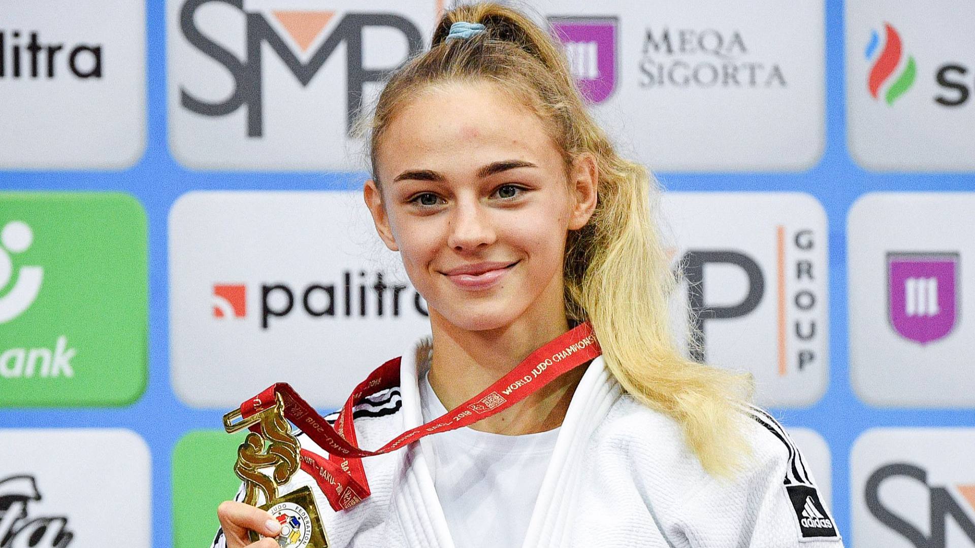 （转载）最美奥运女神-4，乌克兰最美柔道运动员：Daria Bilodid，天使面孔魔鬼身材说的不就