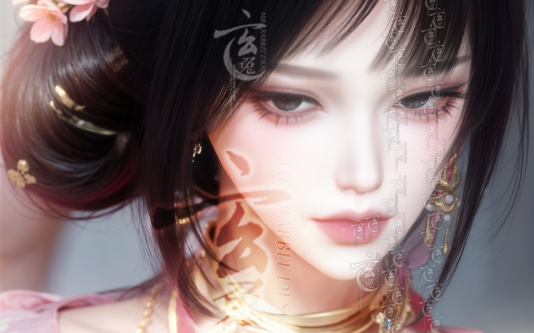 【逆水寒手游限免】春去春不归  春绯织锦适配脸 限时粉丝福利