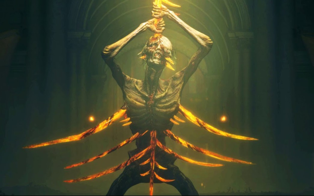 法环：米德拉CG，但没穿衣服