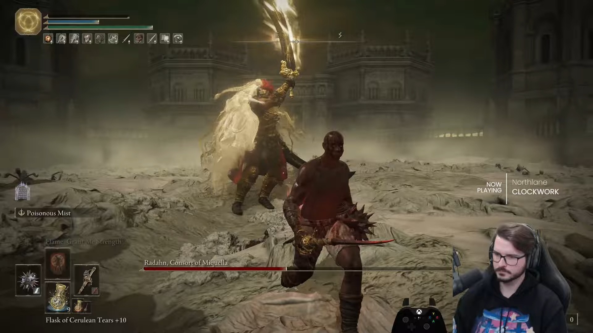 法环：1级无伤八周目王拉塔恩（无庇佑、无弹、无后撤，但用了狗步）