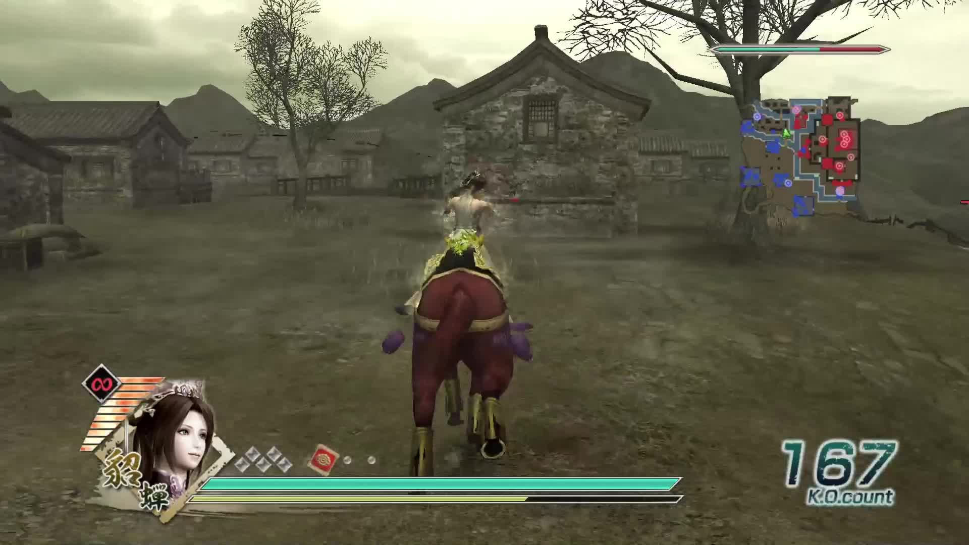 真三国无双5 貂蝉 修罗 下邳之战