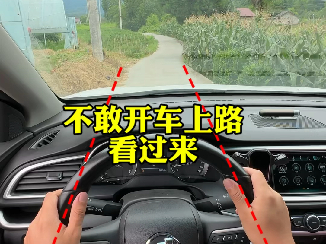 很多朋友拿到了驾照，但是开车上路还是很害怕#开车技巧分享