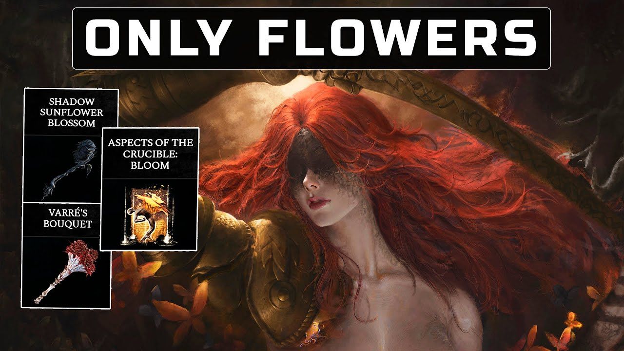 法环：使用花朵击败玛莲妮亚