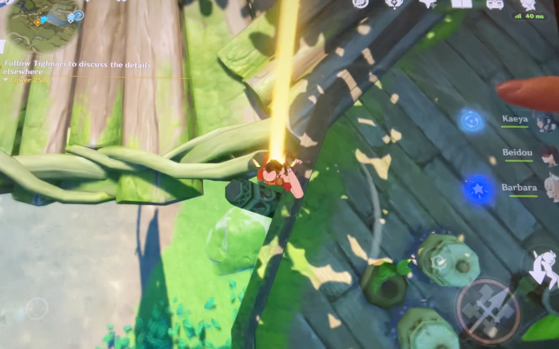 原神l看香菱一直转圈圈