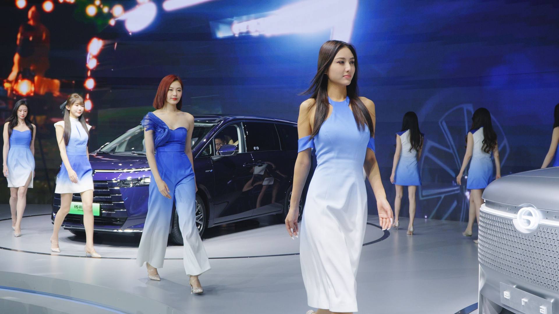【12人全阵容长腿走秀】2023广州车展 车模 广汽传祺 156