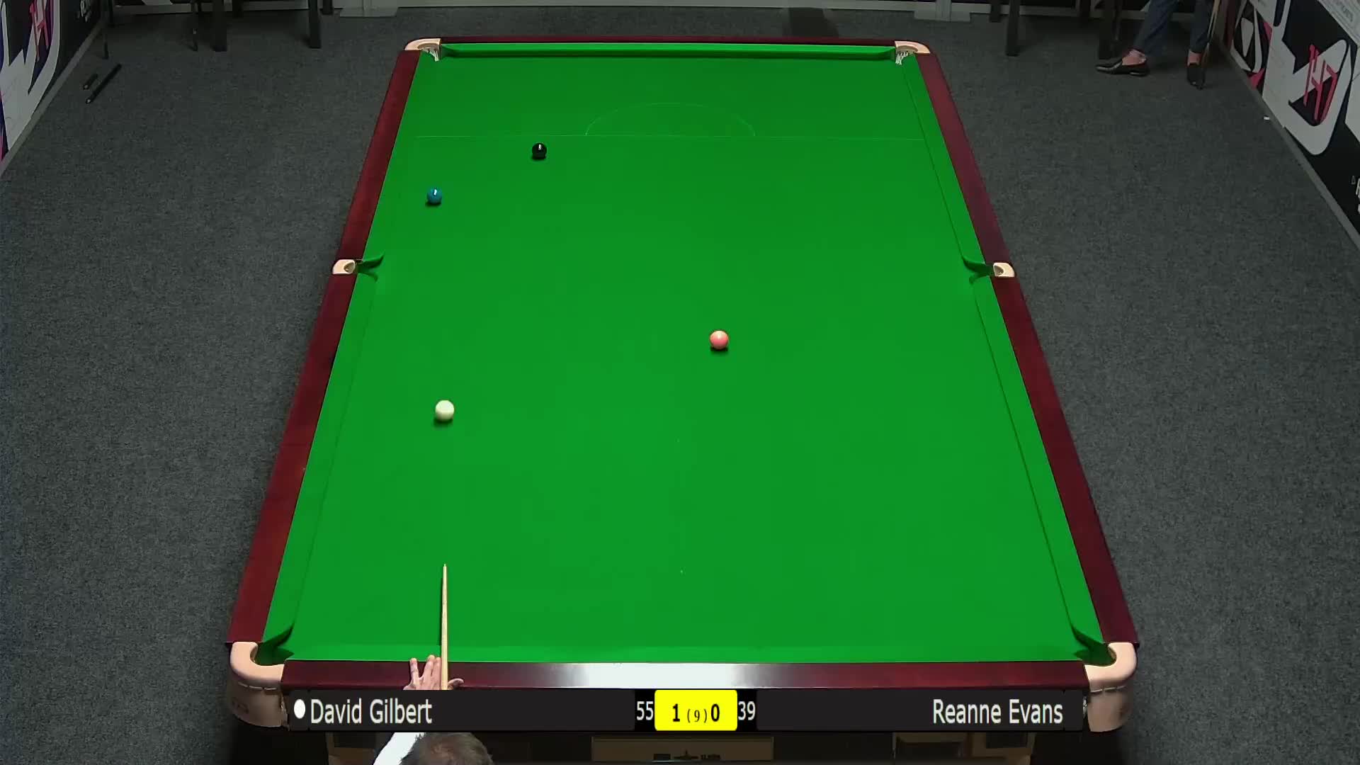 7月26日大卫·吉尔伯特VS瑞安·埃文斯2024西安大奖赛资格赛-清流3号桌