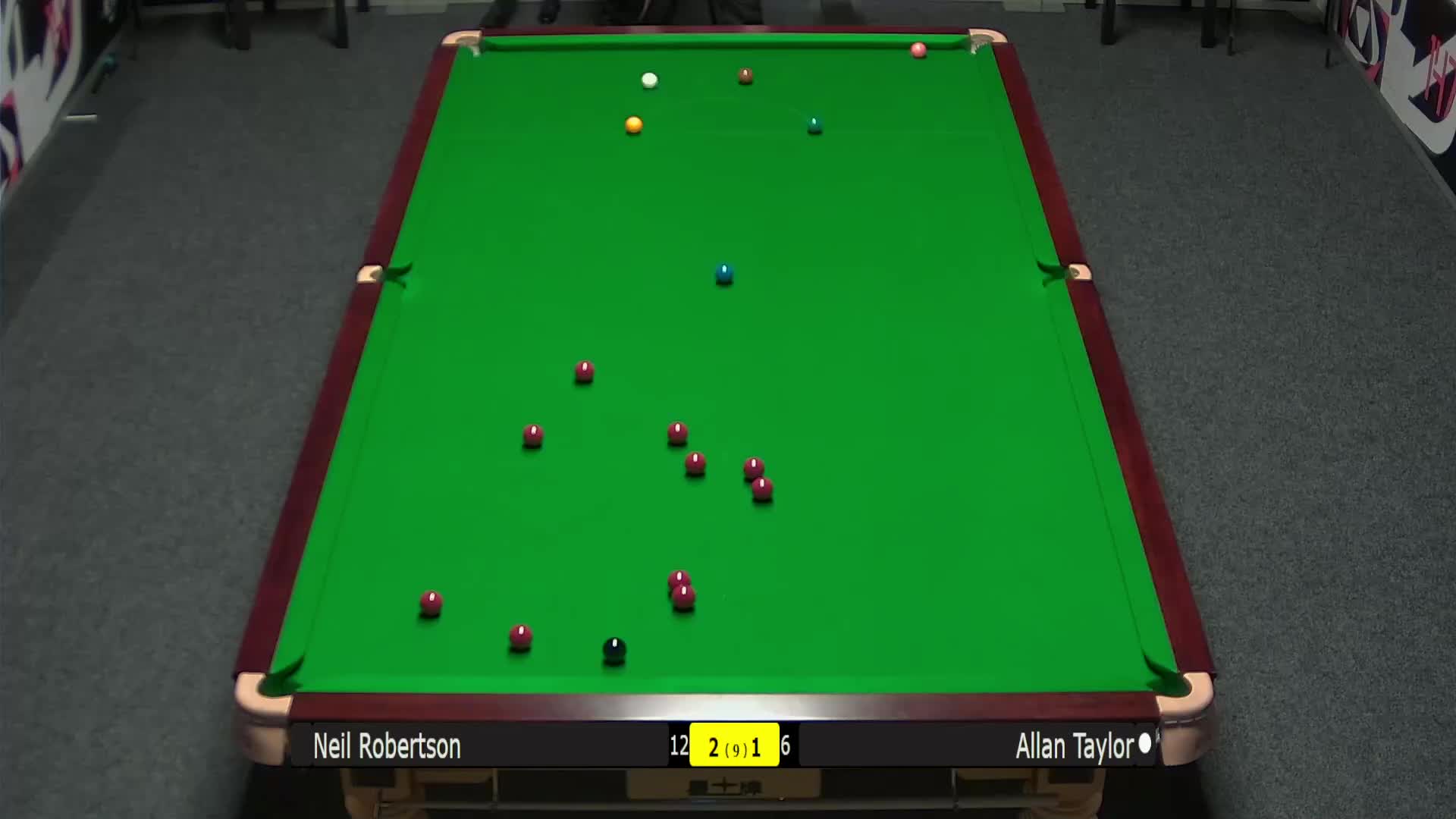 尼尔·罗伯逊VS艾伦·泰勒2024西安大奖赛资格赛-清流4号桌