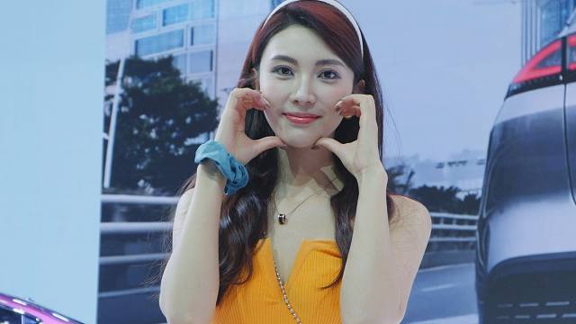 【11人全阵容长腿走秀】2023广州车展 车模 广汽埃安 161