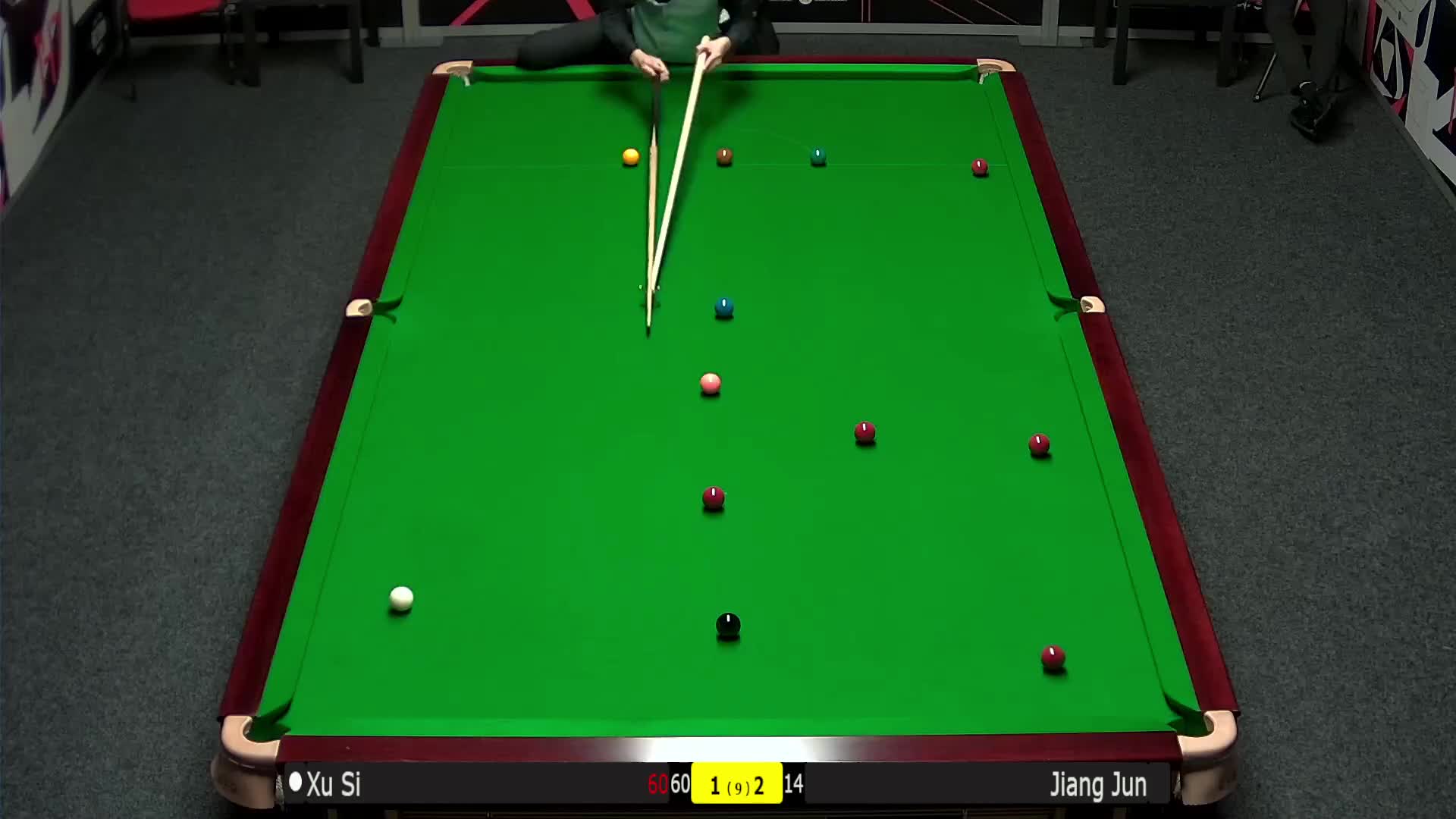 徐思VS江俊 2024斯诺克西安大奖赛资格赛 清流