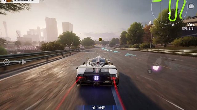 极品飞车帕加尼试跑