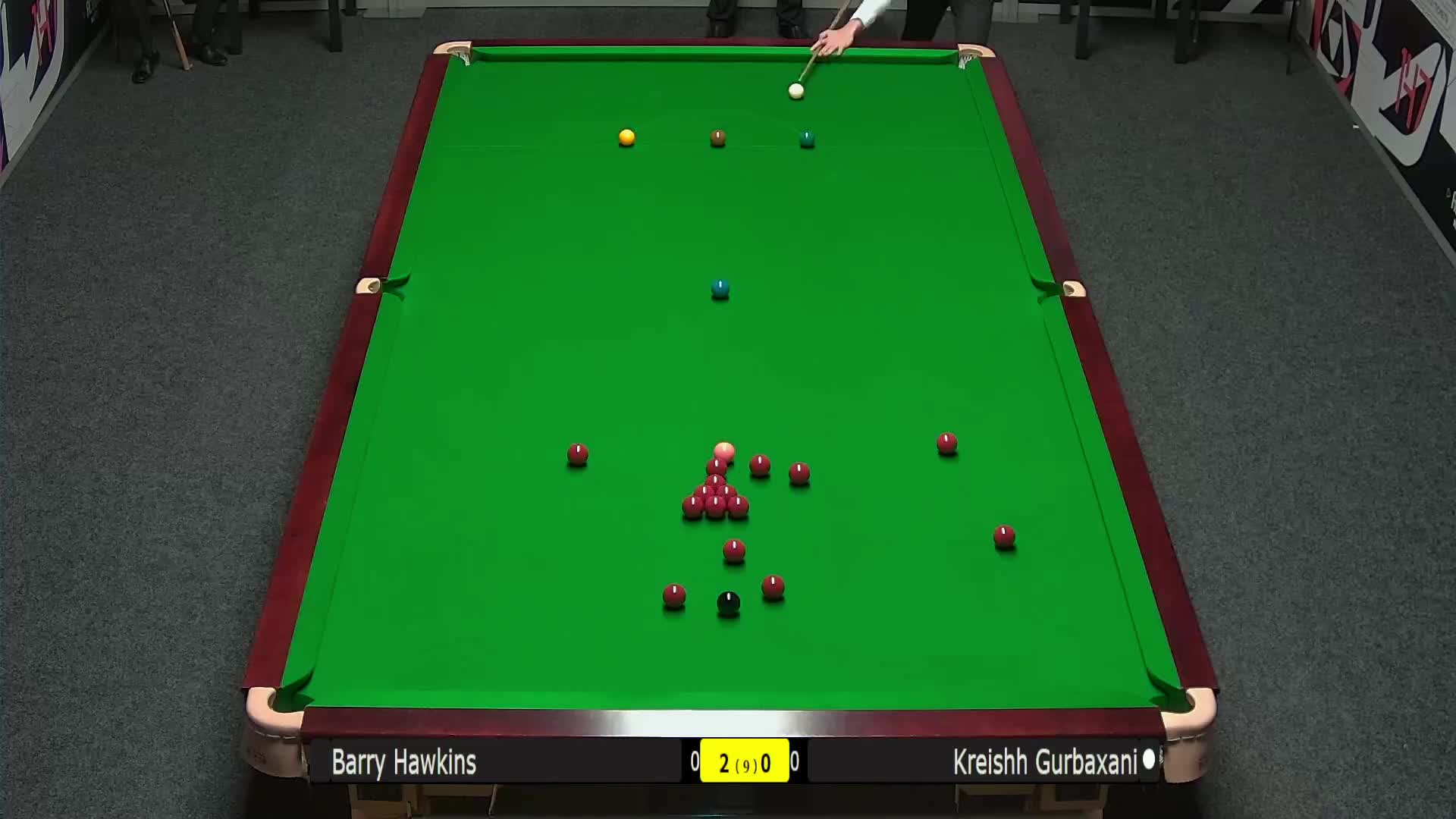 巴里·霍金斯VS克雷什·古尔巴克萨尼2024西安大奖赛资格赛-清流3号桌