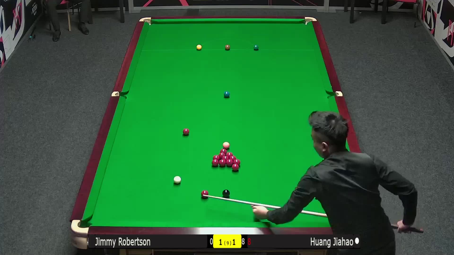 吉米·罗伯逊VS黄佳浩 2024斯诺克西安大奖赛资格赛 清流