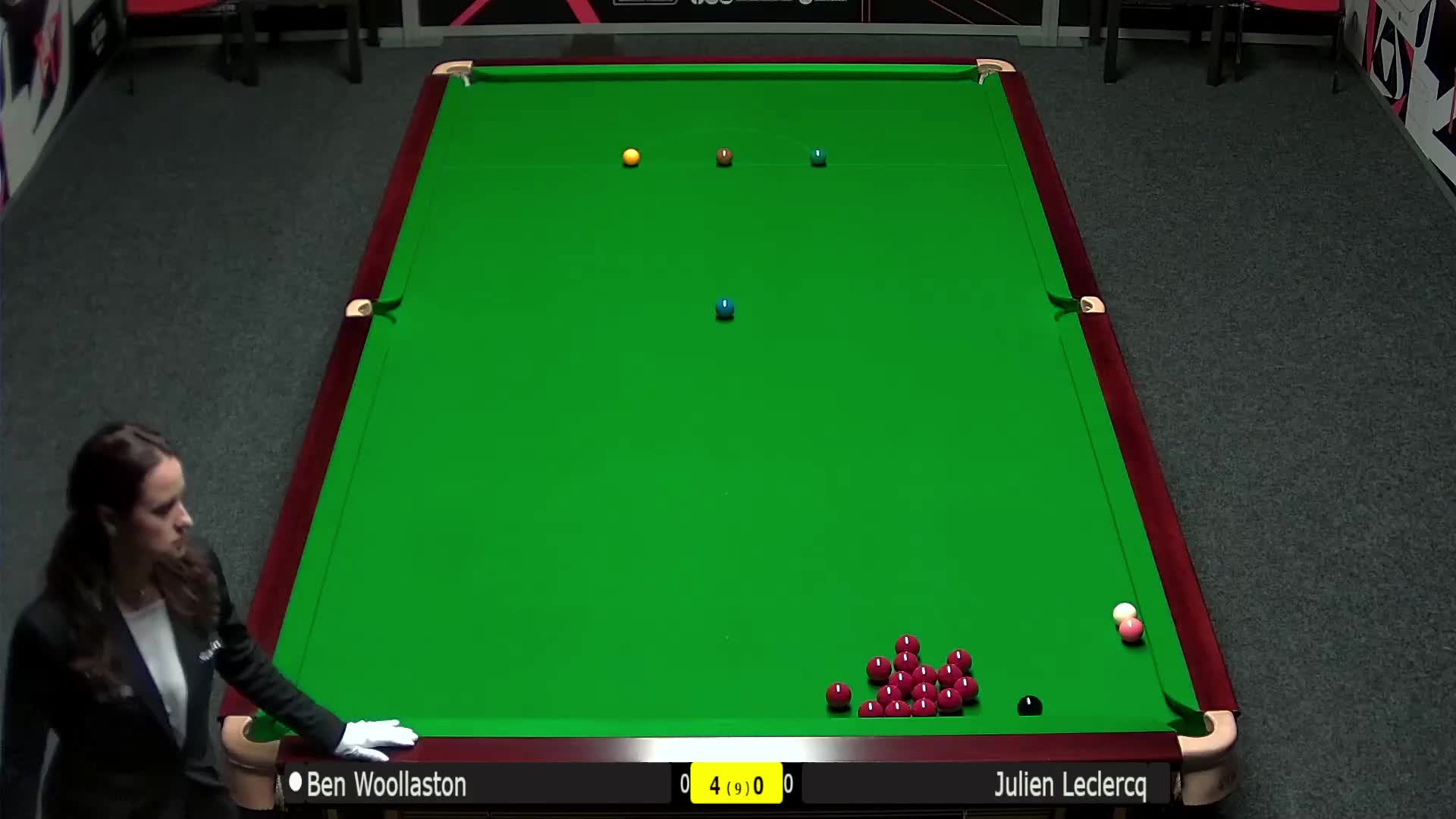 本·沃拉斯顿VS朱利安·勒克莱尔 2024斯诺克西安大奖赛资格赛 清流