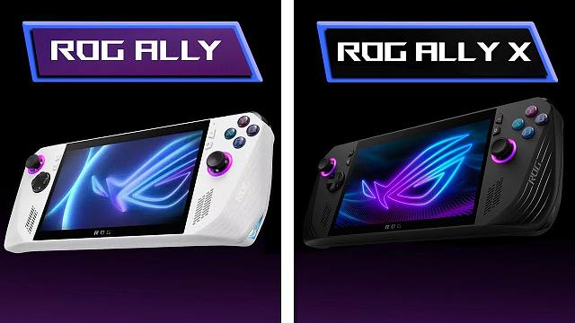 【4K60帧】ROG Ally VS ROG Ally X 详细对比：性能、电池、硬件、加载时间等 