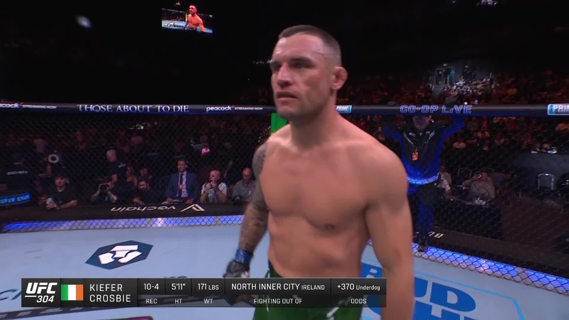 UFC304 萨姆·帕特森 VS 基弗·克罗斯比 清流