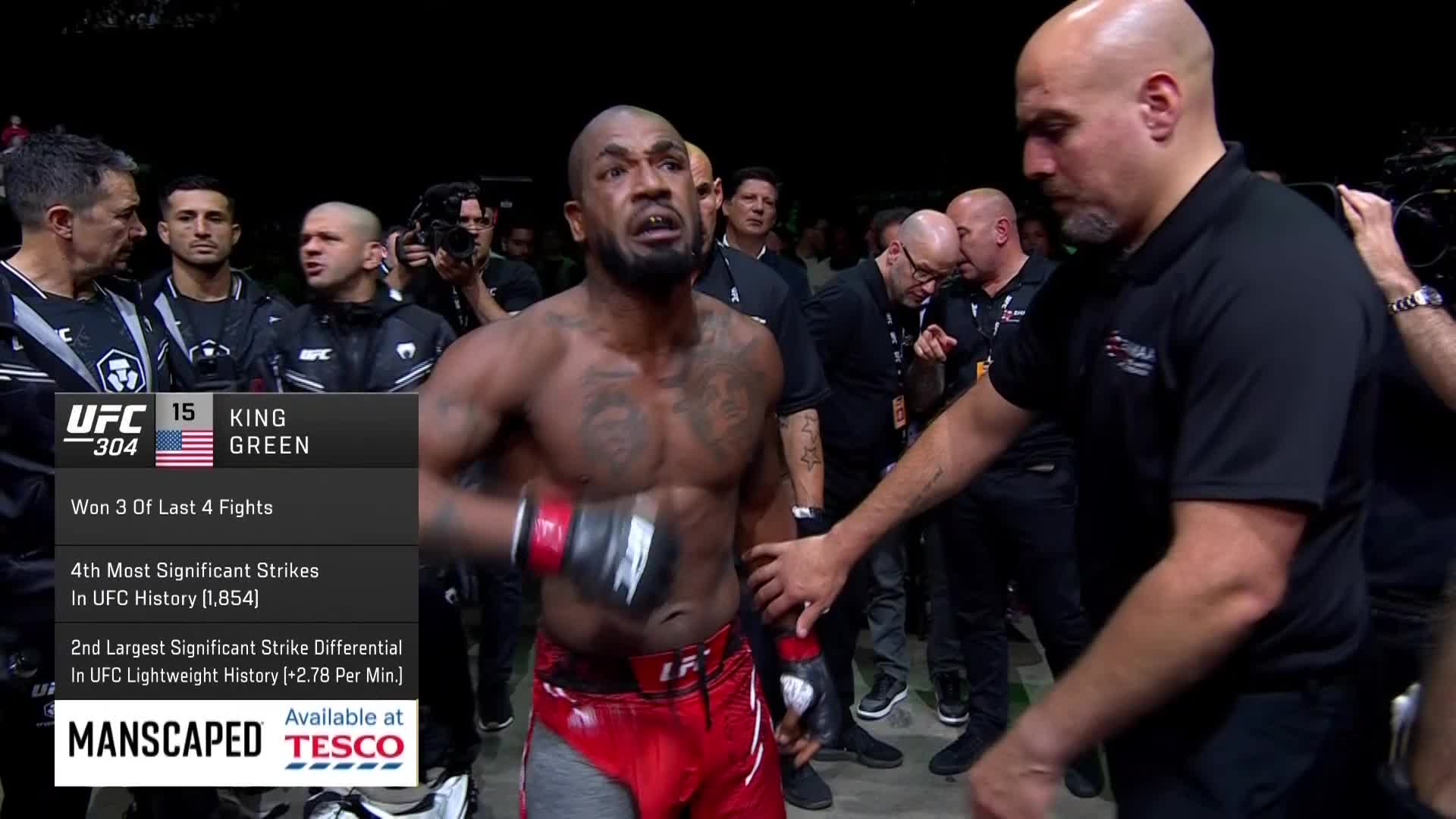 UFC304 金·格林 VS 帕迪·皮布莱特 清流