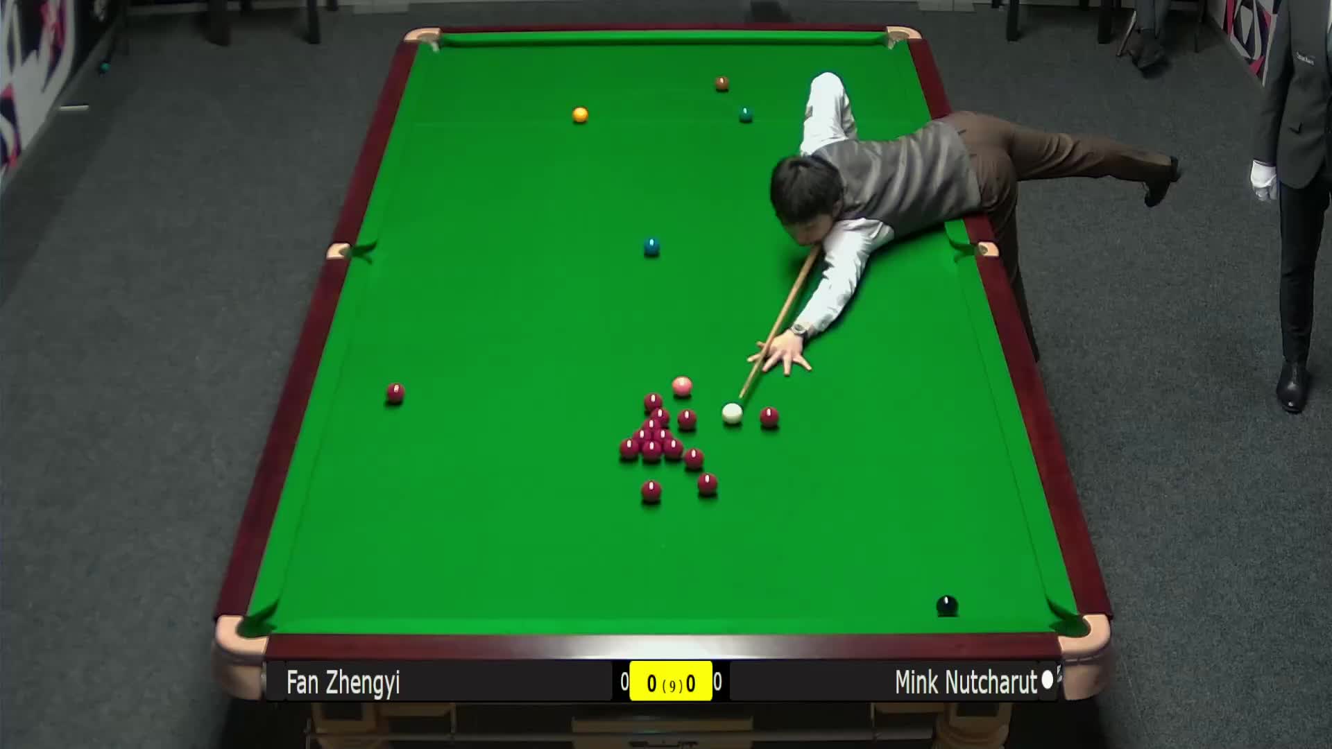 范争一VS名克·努查鲁特 2024斯诺克武汉公开赛资格赛 清流
