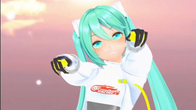 老mmd观众试做mmd视频，用安卓机做的还行吧【赛车初音CH4NGE】