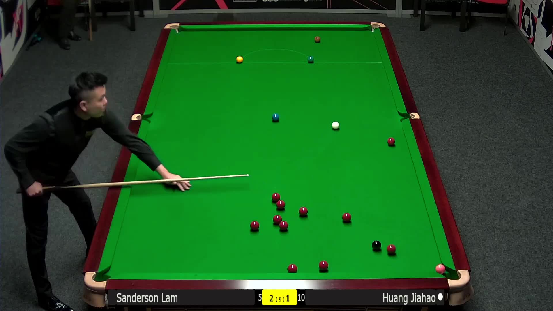林杉峰VS黄佳浩 2024斯诺克武汉公开赛资格赛 清流