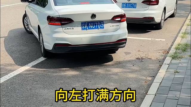 20s学会现实版侧方位停车，新手秒变老司机！