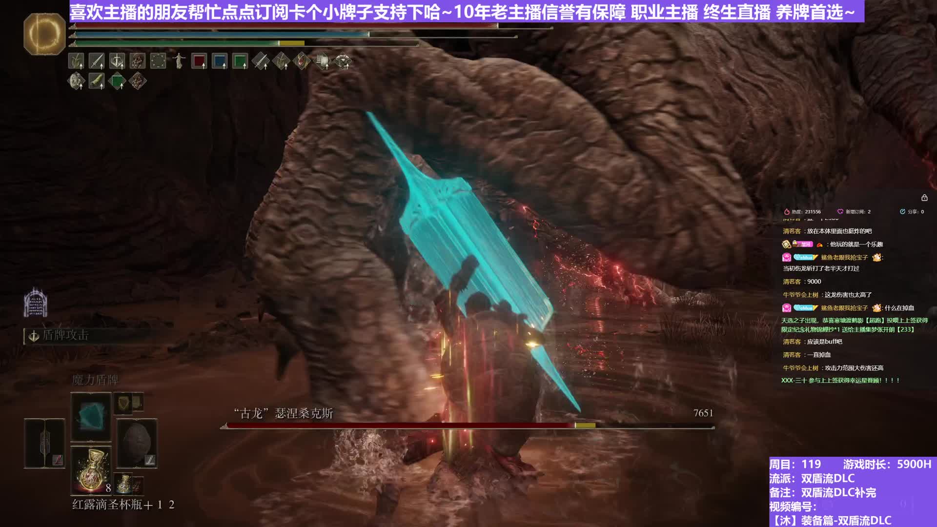 【沐】装备篇-双盾流DLC番外篇16 蔓雷古龙