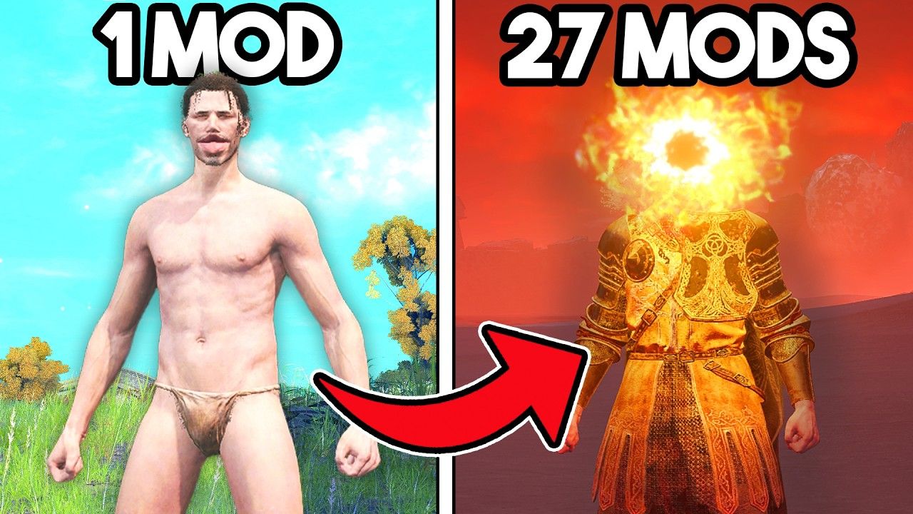 老头环DLC，但我每死一次就加载一个MOD