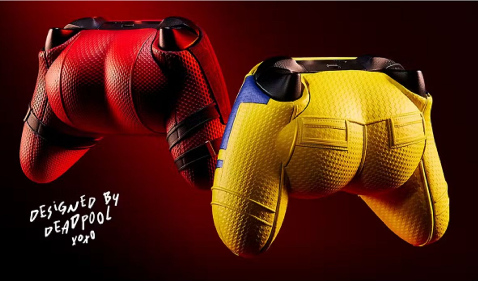 《死侍与金刚狼》两位主演开箱翘臀手柄