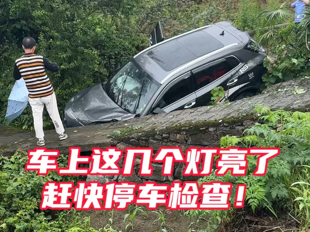 车上常见的故障灯亮了，一定要尽快检查维修#用车小知识