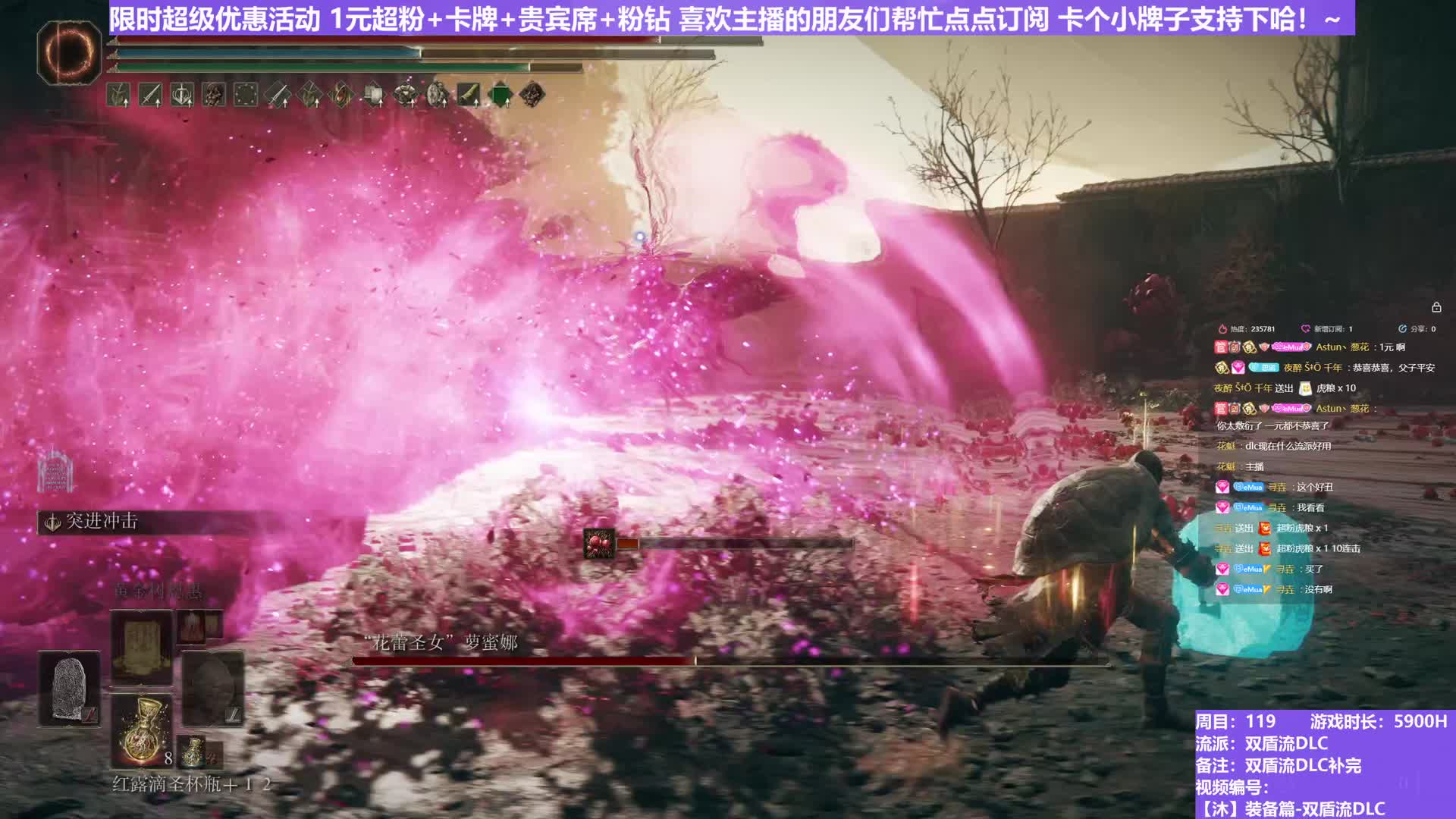 【沐】装备篇-双盾流DLC 10 花蕾圣女