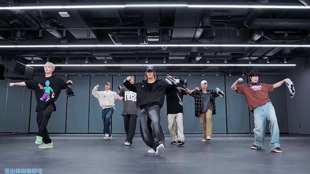 『4K镜面扒舞』NCT127最新回归曲Walk镜面放大练习室 放大+加亮+替换音源 扒舞用