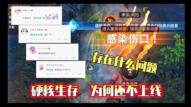 硬核服为何还不上线？到底存在什么问题？【明日之后】