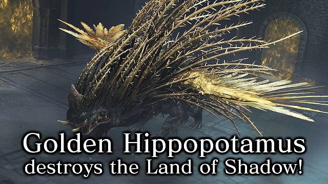 法环：哪个DLC BOSS能打过黄金河马？