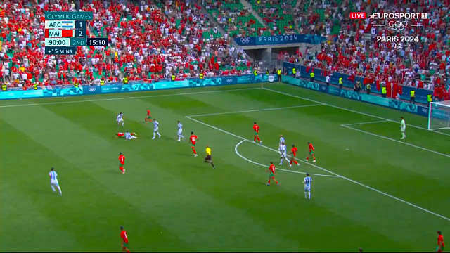 阿根廷国奥最后时刻五连击，最终梅迪纳绝平头球读秒绝平，小伙子们争气！