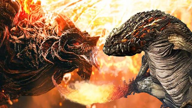 法环：狂龙贝勒VS三头熔岩土龙