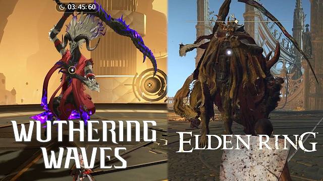 老头环VS鸣潮：招式对比