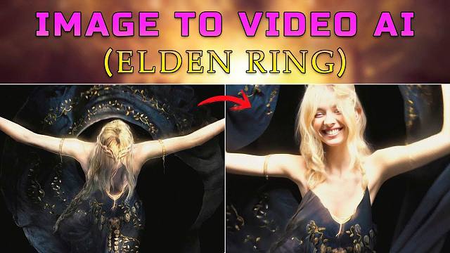 把图片变动画的AI套在老头环上 Ⅲ