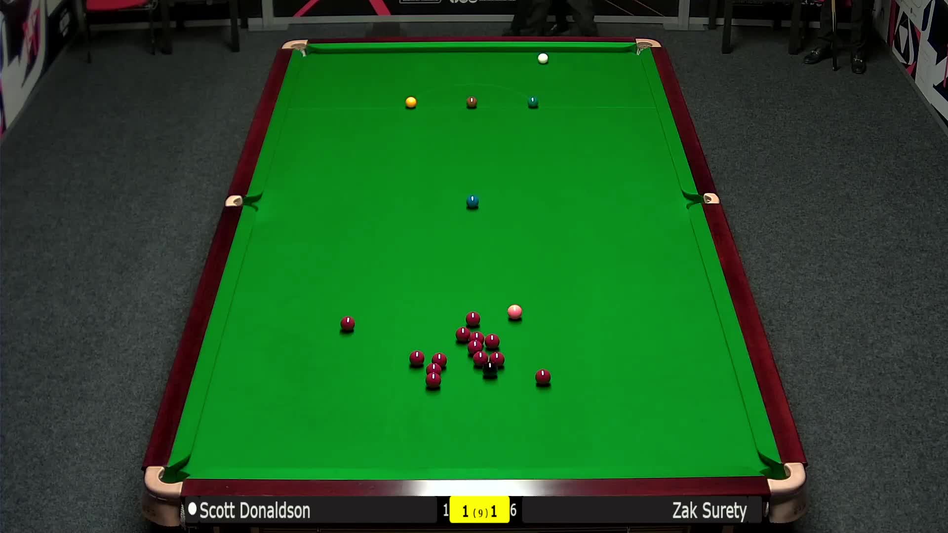 斯科特·唐纳森 vs扎克·舒尔第 2024斯诺克武汉公开赛资格赛 清流