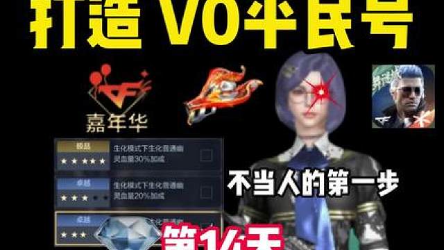 打造v0小白号第14天，成功洗练出核心装备-血戒 ，化身猛鬼 狠狠制裁人类，被吊打之后成功触发魔蜥彩