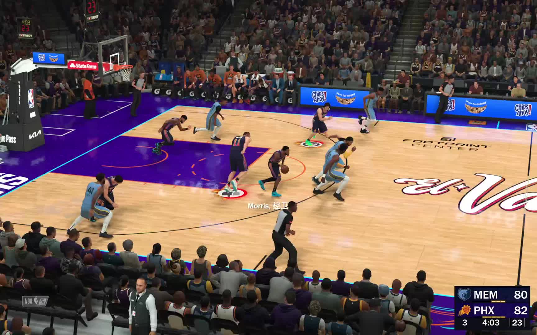 第一赛季-附加赛 西区第八名排位战 灰熊vs太阳 109-125