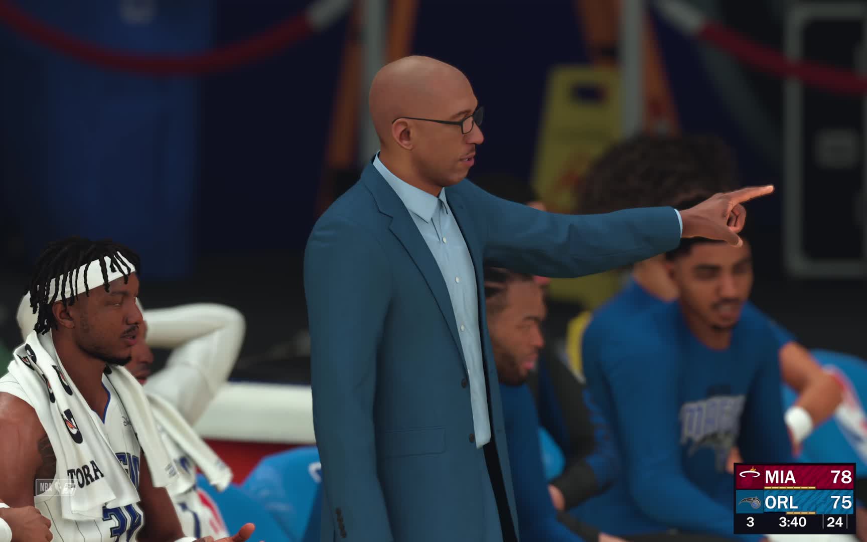 第一赛季-附加赛 东区第八名排位战 热火vs魔术 118-100