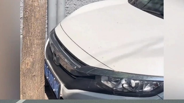 停车技术哪家强，那必须是北京胡同了，里面停的每一辆车都是极限操作#汽车知识 #每天一个用车知识 #侧