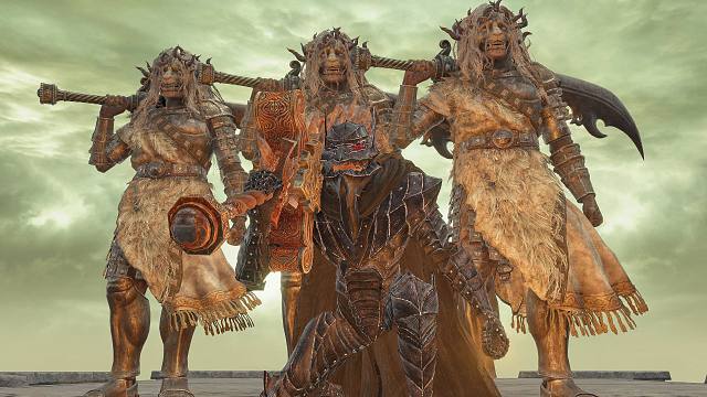 当你带了神兽战士三人组回到了交界地 艾尔登法环 黄金树幽影