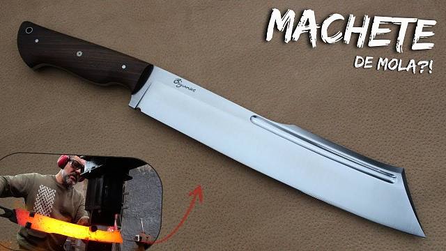 【手工】大佬用卡车板簧制作精美砍刀 | 作者：Alexandre Bigunas