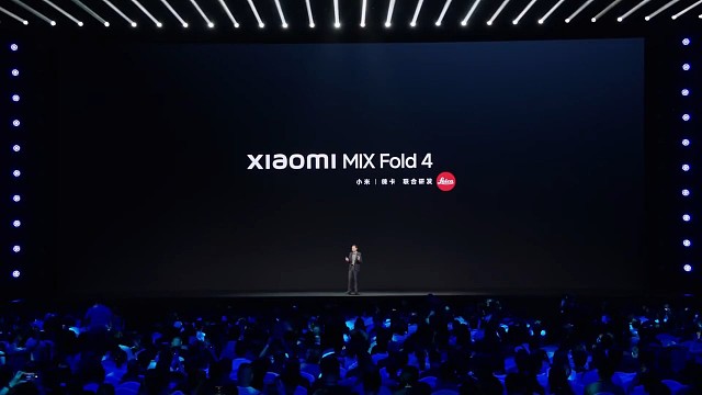 小米MIX Fold 4发布会：全焦段四摄，更轻更薄的全能旗舰！