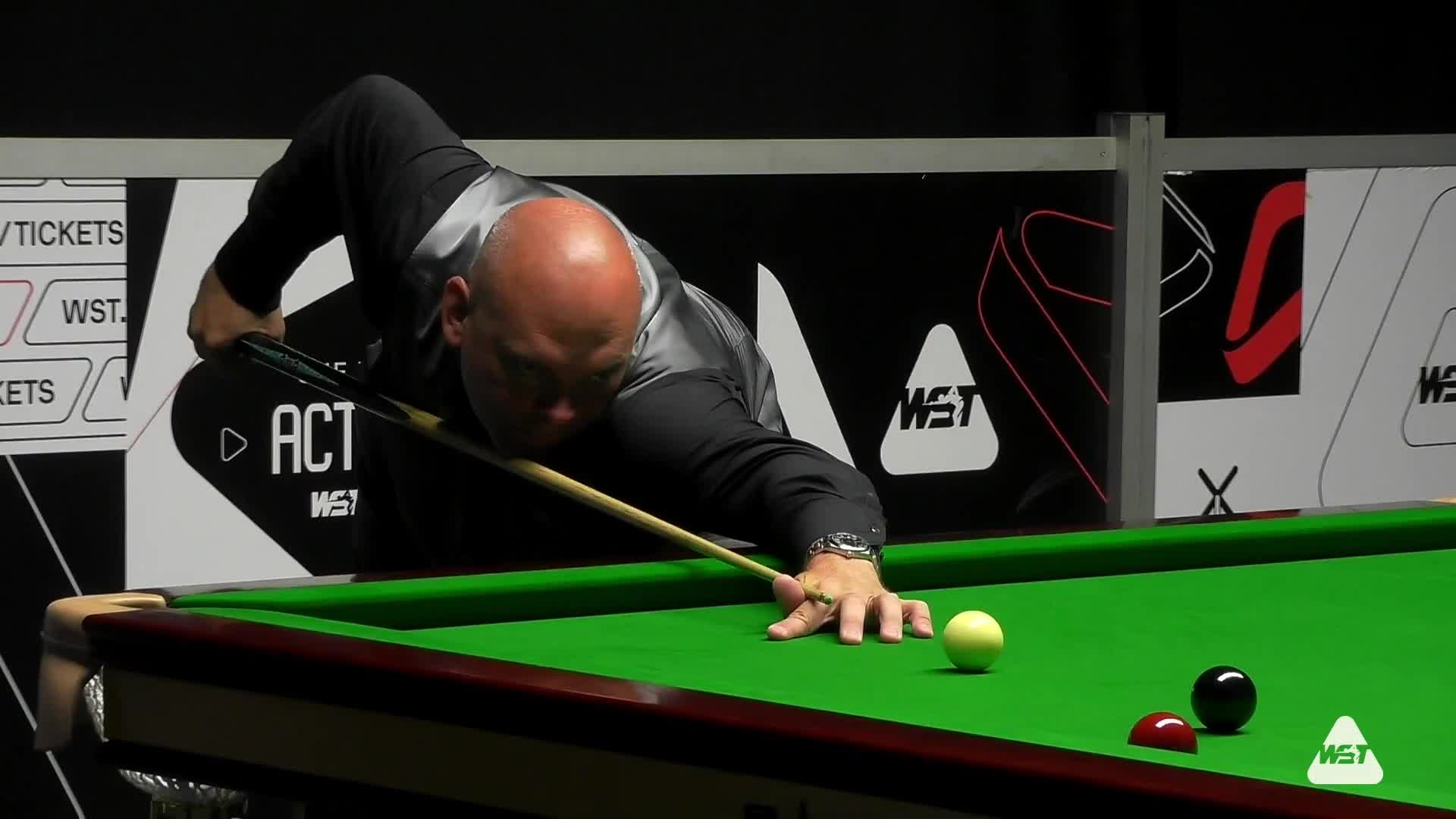 斯图尔特·宾汉姆VS贺国强 2024斯诺克英国公开赛资格赛-清流