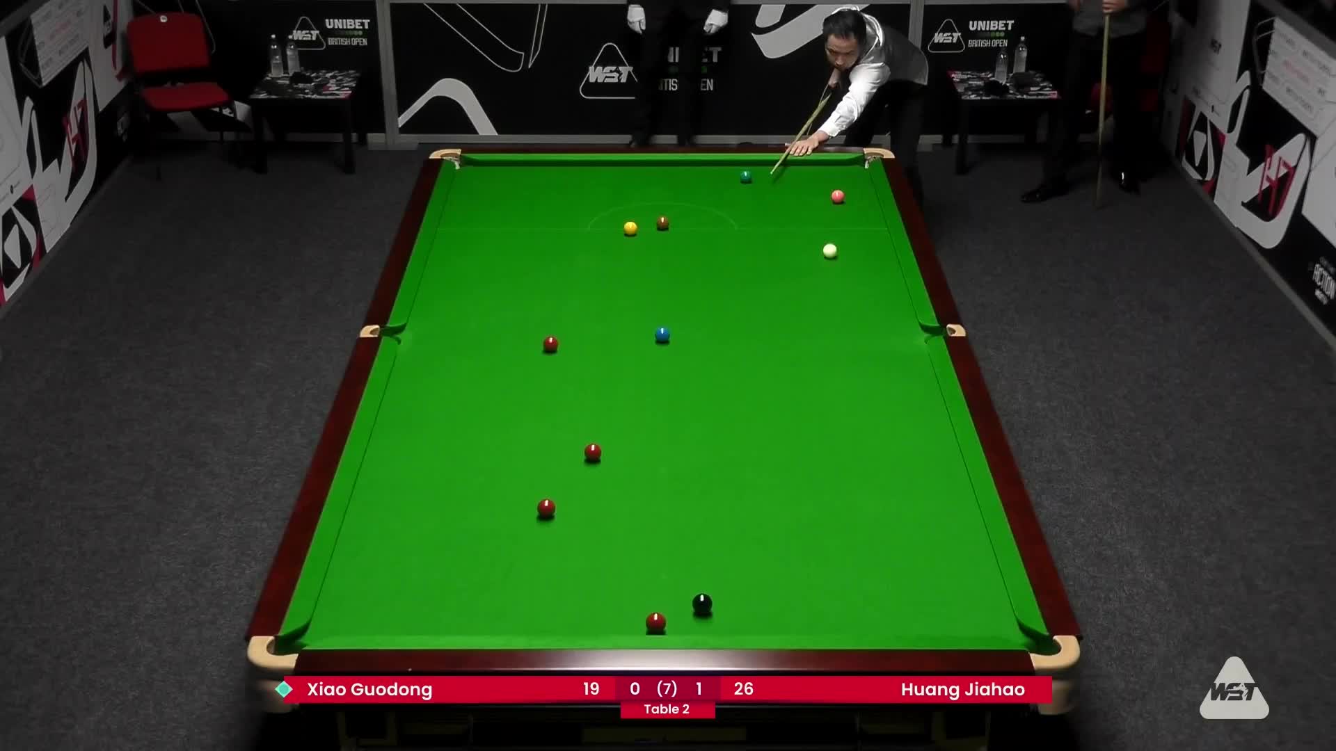 肖国栋VS黄佳浩 2024斯诺克英国公开赛资格赛-清流